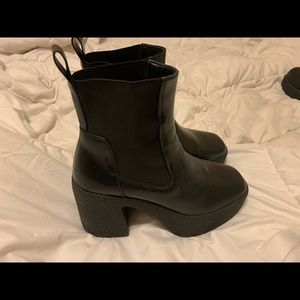 Nasty Gal black booties